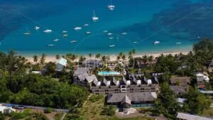 Photo d'hôtel par drone