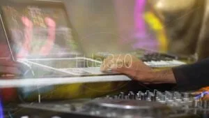 Photographie table de mixage DJ