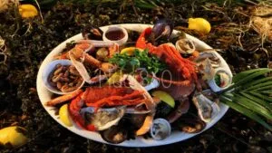 Assiette royale de la mer