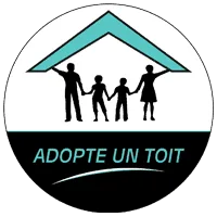 Logo adopte un toit by hdoi360 Logo adopte un toit