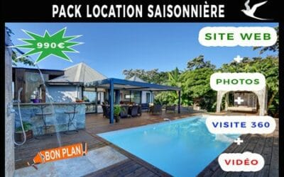 Pack locations saisonnières à la Réunion